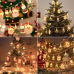 Serie de luces navideñas LED USB 2 metros con 10 luces de Santa y árbol, ZFM-0158, mayoreo