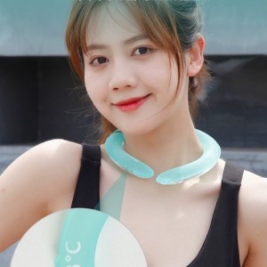 Collarín refrescante tipo bolsa de hielo para cuello. Ideal para deporte y calor. Diseño práctico y portátil. Venta por mayoreo