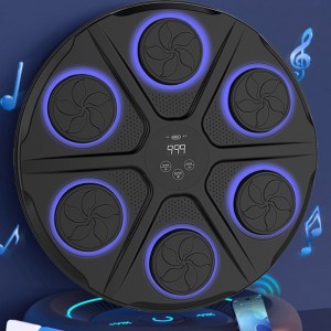 Máquina musical de boxeo con luces LED interactiva para entrenamiento y diversión venta por mayoreo 00804-4