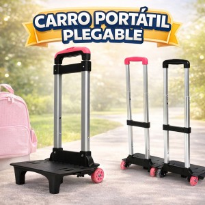 Carro Portátil Plegable con Ruedas para Carga por Mayoreo 00976-1