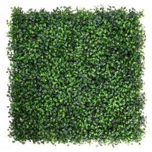 Panel de follaje artificial de alta densidad, ideal para decoración de muros, jardines, eventos, tiendas y hogares. 40*60 Venta al por mayor 030314 