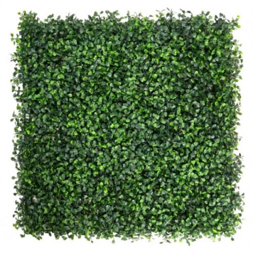 Panel de follaje artificial de alta densidad, ideal para decoración de muros, jardines, eventos, tiendas y hogares. 40*60 Venta al por mayor 030314 