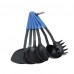 Juego de utensilios de cocina de 6 piezas con mango y colgador – Venta por mayoreo 032-67