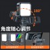 Luz LED recargable con clip profesional, 5600K, ideal para grabación, streaming o fotografía, venta por mayoreo
