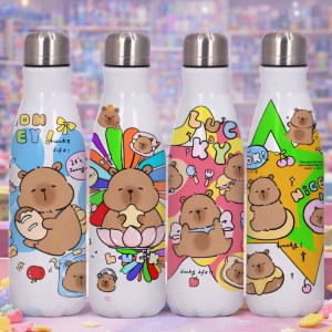 Termo Infantil de Acero Inoxidable con Diseños de Oso por Mayoreo 0691