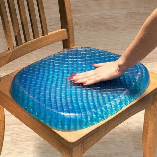 Cojín almohadilla de gel de 700g para asiento de coche, silla, transpirable, para oficina MAYOREO 10006