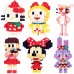 MAGIC BLOCK Figuras armables Disney+Super Mario+Pokémon+One Piece+Hello Kitty (12-18cm) 1004A