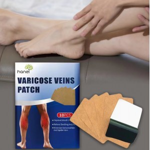 Parche natural para várices que ayuda a mejorar la circulación, reducir inflamación y aliviar la pesadez en las piernas. Ideal para uso diario. Venta al por mayor par-5