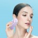 Limpiador y masajeador facial de silicona 2 en 1 rodillo de hielo Gua Sha 10150-2