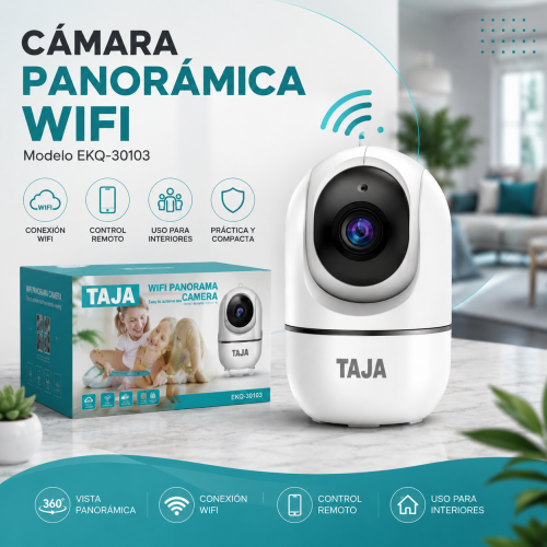 CÁMARA PANORÁMICA WIFI