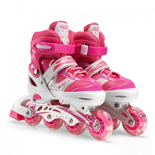  Patines, juego completo para niños, niños y niñas, patines en línea, patines para principiantes, patines para adultos P-11307 