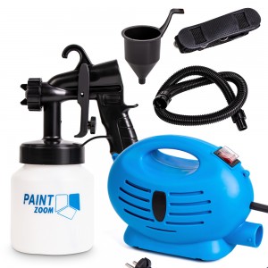 Compresora de pintura portátil Paint Zoom, ligera y práctica para uso doméstico o profesional. Venta por mayoreo LJ-6390