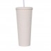 Vaso de paja de plástico 710 ml de 24Oz N1-029