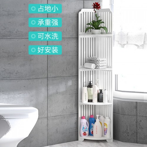 Gabinete organizador delgado para baño o cocina, mueble estrecho de MDF color blanco con puerta y compartimiento superior, venta al por mayor 11918