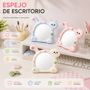 Espejo de mesa con diseño de animal por mayoreo