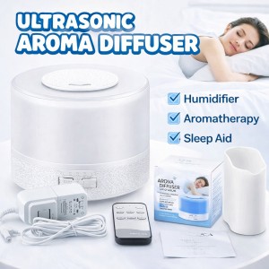 Humidificador Ultrasónico de Aromaterapia con Control Remoto por Mayoreo 11931