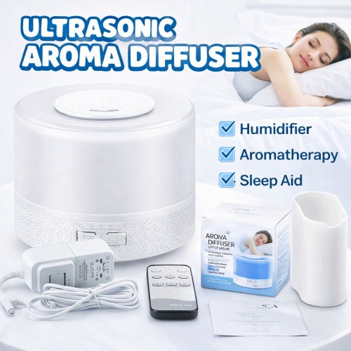 Humidificador Ultrasónico de Aromaterapia con Control Remoto por Mayoreo 11931