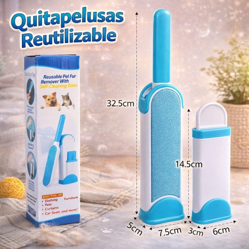Quitapelusas Reutilizable con Base Limpiadora Venta por Mayoreo 1267