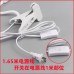 Ventilador con clip para cama o mesa, brazo flexible y conexión con cable, ideal para espacios reducidos, venta por mayoreo 13607-4