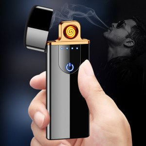 Encendedor electrico recargable con apagado automatico-luces led venta al por mayor  1369 