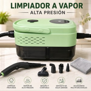 Limpiador a Vapor de Alta Presión 1500W por Mayoreo