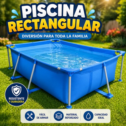Piscina Rectangular Familiar 300 cm por mayoreo