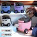 Vaso infantil con diseño de carrito, capacidad de 550ml, incluye popote y tapa, 4 colores surtidos. Ideal para niños 1535