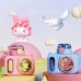 Divertida botella para niños con diseño de camara fotografica icluye correa ajustable par llevarla colgada y boquilla abatible a prueba de derrames  venta al por mayor  1536