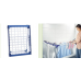Tendedero de ropa plegable multifuncional, portátil y ajustable para interior y exterior, mayoreo 16-0029