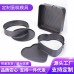 Set de moldes desmontables de acero inoxidable con base antiadherente Venta al por mayor  16111-2