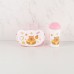 Lonchera con dibujos animados de Capibara set de topper con vaso para niños al por mayor 163119