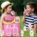 Walkie Talkies infantiles diseño conejo, radio de juguete modelo 168-2, set de comunicación para niños – paquete de 2 piezas. Venta por mayoreo