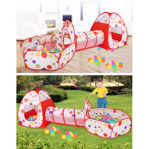 Tunel plegable para niños, infantil