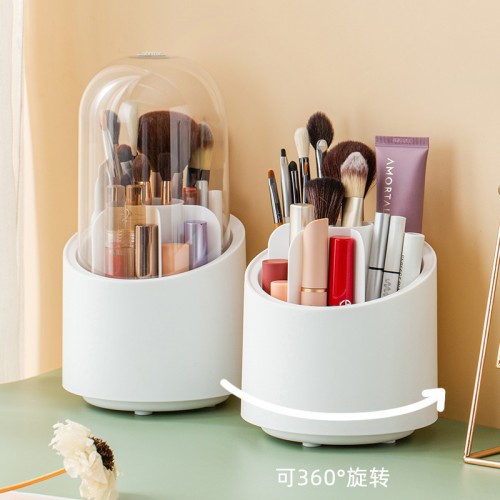 Organizador giratorio para cosmeticos y brochas de maquillaje al por mayor 1691085