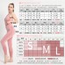 Set deportivo conjunto fitness de dos piezas para mujer varios colores al por mayor 1691144
