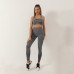 Set deportivo conjunto fitness de dos piezas para mujer varios colores al por mayor 1691144