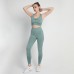 Set deportivo conjunto fitness de dos piezas para mujer varios colores al por mayor 1691144