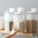 Contenedor hermético de plástico para almacenar cereales al por mayor 1692443