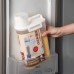 Contenedor hermético de plástico para almacenar cereales al por mayor 1692443