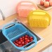 Cesta de drenaje plegable multifuncional para verduras al por mayor 1692484