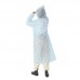 Impermeable EVA para lluvias de una pieza con estampado de lunares para adulto mayoreo 1692602