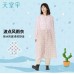 Impermeable EVA para lluvias de una pieza con estampado de lunares para adulto mayoreo 1692602