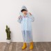 Impermeable de cuerpo completo EVA con diseño de lunares para niños mayoreo 1692603