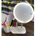 Espejo de maquillaje LED con organizador integrado para tocador mayoreo 1693082