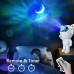 Lámpara proyector de estrellas astronauta con luz nocturna aurora, bluetooth y control remoto, 82 efectos de luz, venta por mayoreo 17282-1