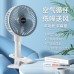 Ventilador portátil recargable de mano con base desmontable y 3 velocidades, Ideal para oficina, hogar o viajes, Mayoreo 17327-3
