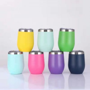 Taza termo de acero inoxidable de 12oz Colores Surtidos, Por Mayoreo BWB-1789