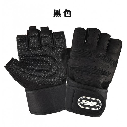 Guantes De Medio Dedo Antideslizantes E Insensibles Para Gimnasio, Andar En Bicicleta TY413