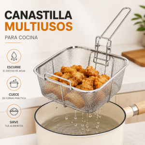 Canastilla multiusos para cocina por mayoreo
