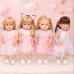 Muñeca realista de 60 cm, tamaño grande tipo bebé – juguete para niñas. Venta por mayoreo 208-51